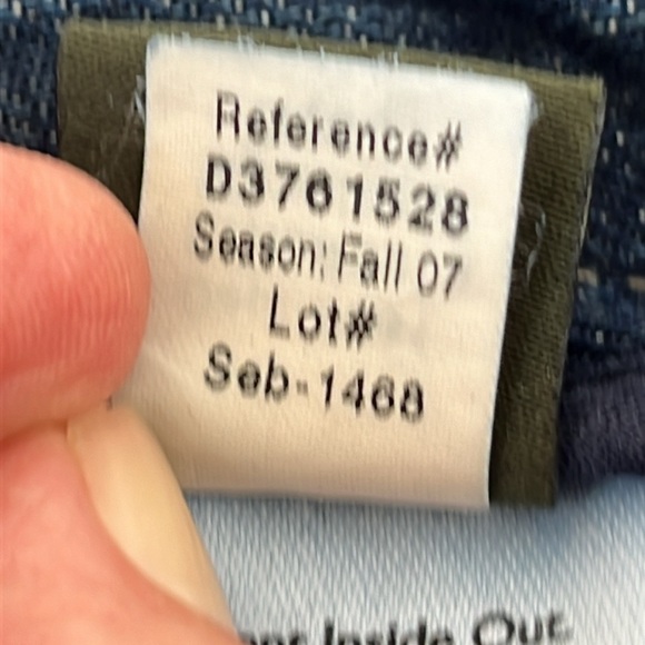 Eddie Bauer Denim Skirt 18 Medium Blue Wash Panel A-Line Front Pockets Retro. - Picture 10 of 15